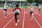 Womens under-17s 100 metres, 2019 North Eastern Track and Field Champs., Middlesbrough. Photo:  David T. Hewitson/Sports for All Pics